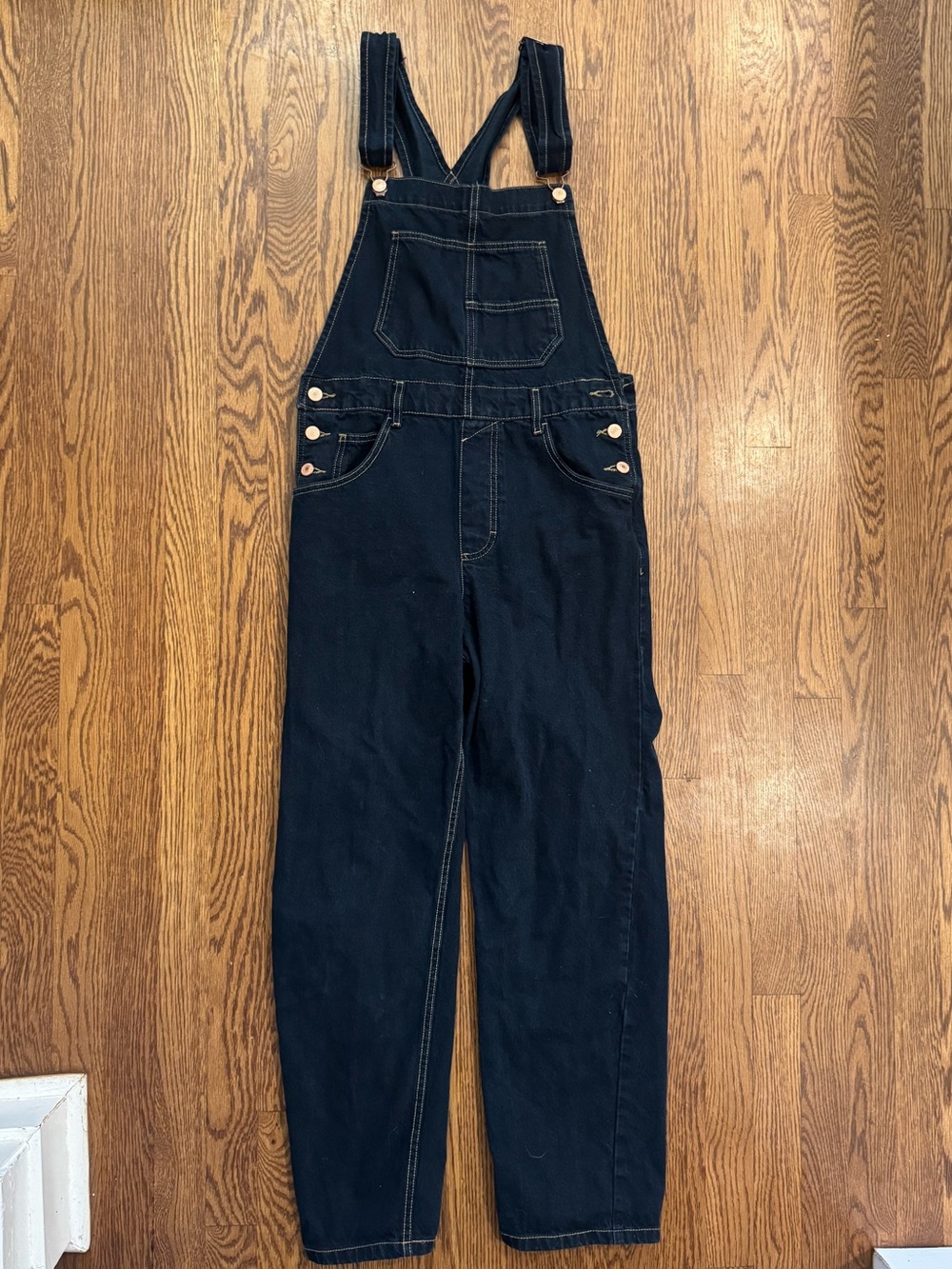 Ziggy We The Free Overalls dark wash SMALL